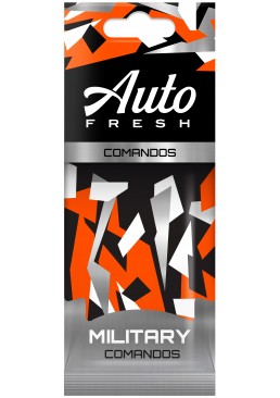 Подвесной ароматизатор для авто Auto Fresh Comandos ракета, 1 шт